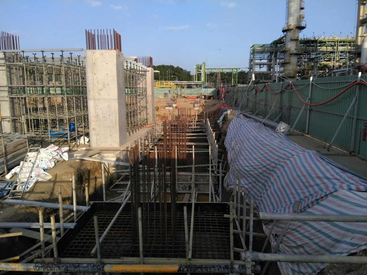 Long Son Petrochemical Complex in South of Vietnam - LSPE Olefins Plant Modification, Underground Civil Works and Foundation of Revamp Package