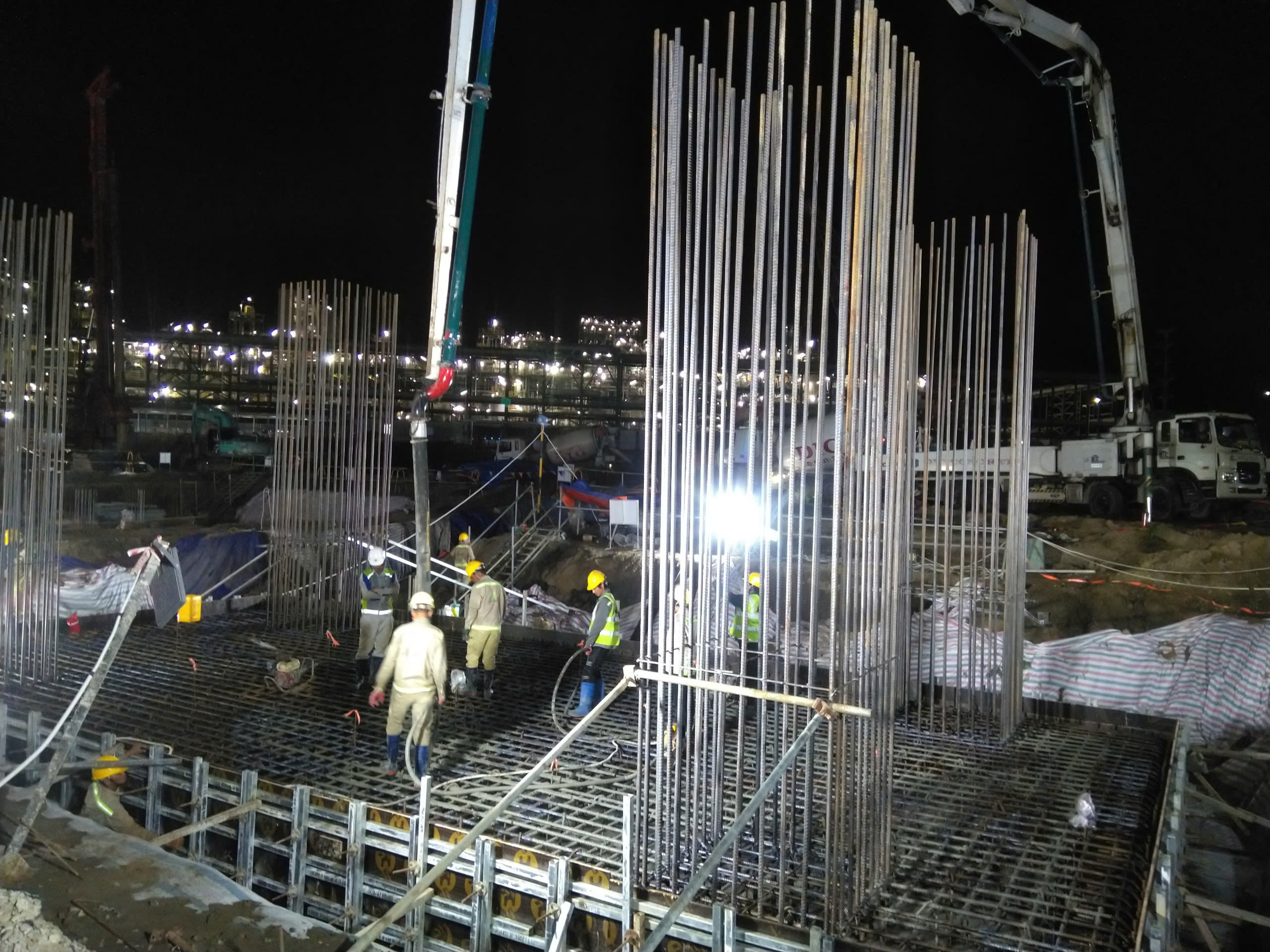 Long Son Petrochemical Complex in South of Vietnam - LSPE Olefins Plant Modification, Underground Civil Works and Foundation of Revamp Package