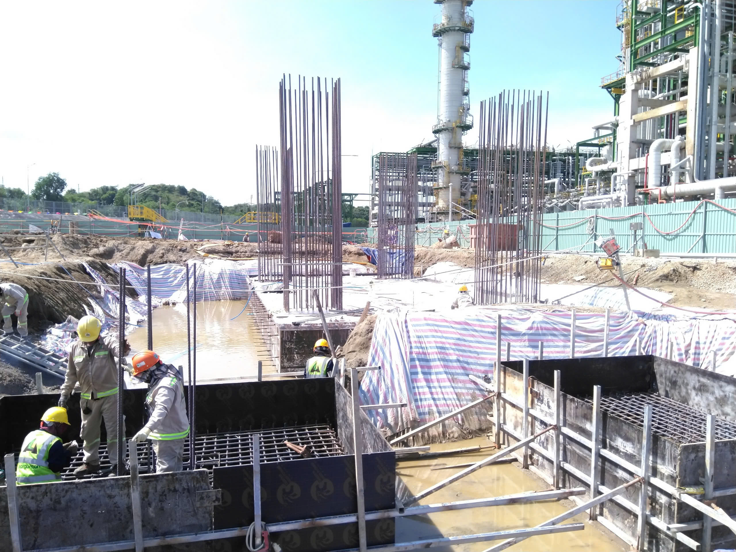Long Son Petrochemical Complex in South of Vietnam - LSPE Olefins Plant Modification, Underground Civil Works and Foundation of Revamp Package