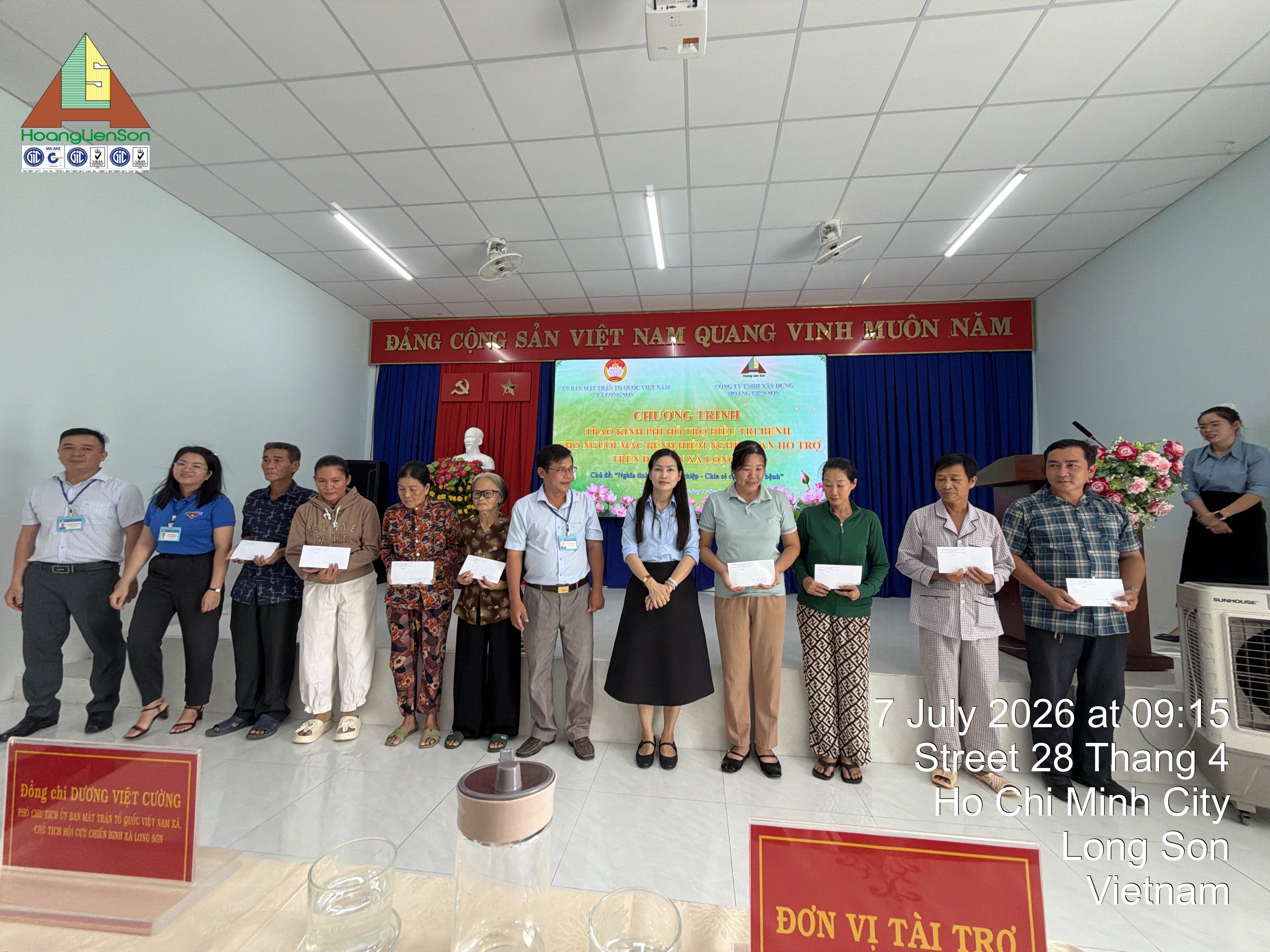 Hoang Lien Son: Compassion from Businesses – Standing Together with Patients