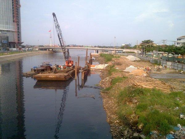 Dự án Cải thiện Môi trường Nước Thành phố Hồ Chí Minh (Gói A: Kênh Tàu Hủ Bến Nghé)