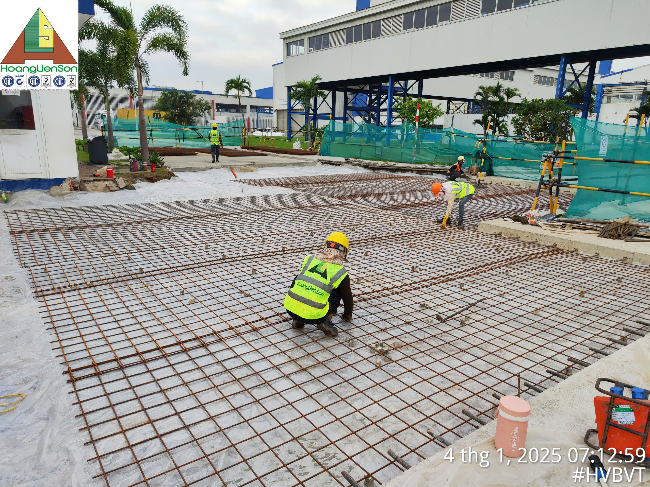 Nhà máy Bia HEINEKEN Việt Nam - Vũng Tàu - Cổng 1A, Đường nội bộ và Các công trình phụ trợ (2024)