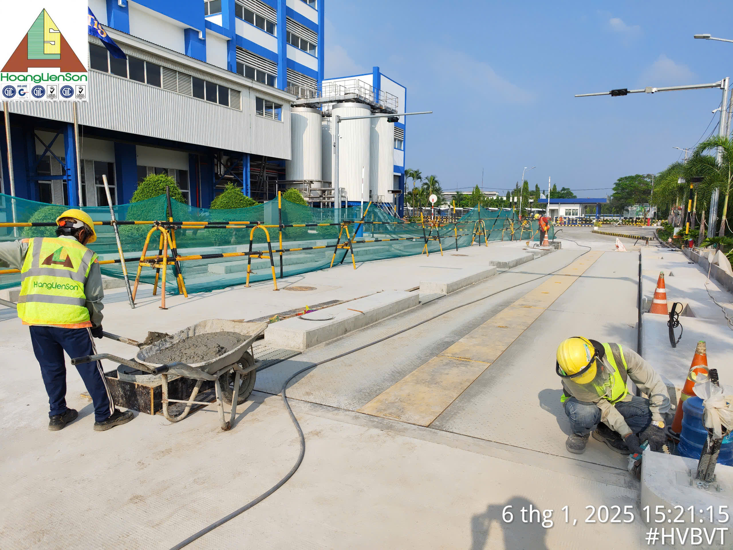 Nhà máy Bia HEINEKEN Việt Nam - Vũng Tàu - Cổng 1A, Đường nội bộ và Các công trình phụ trợ (2024)