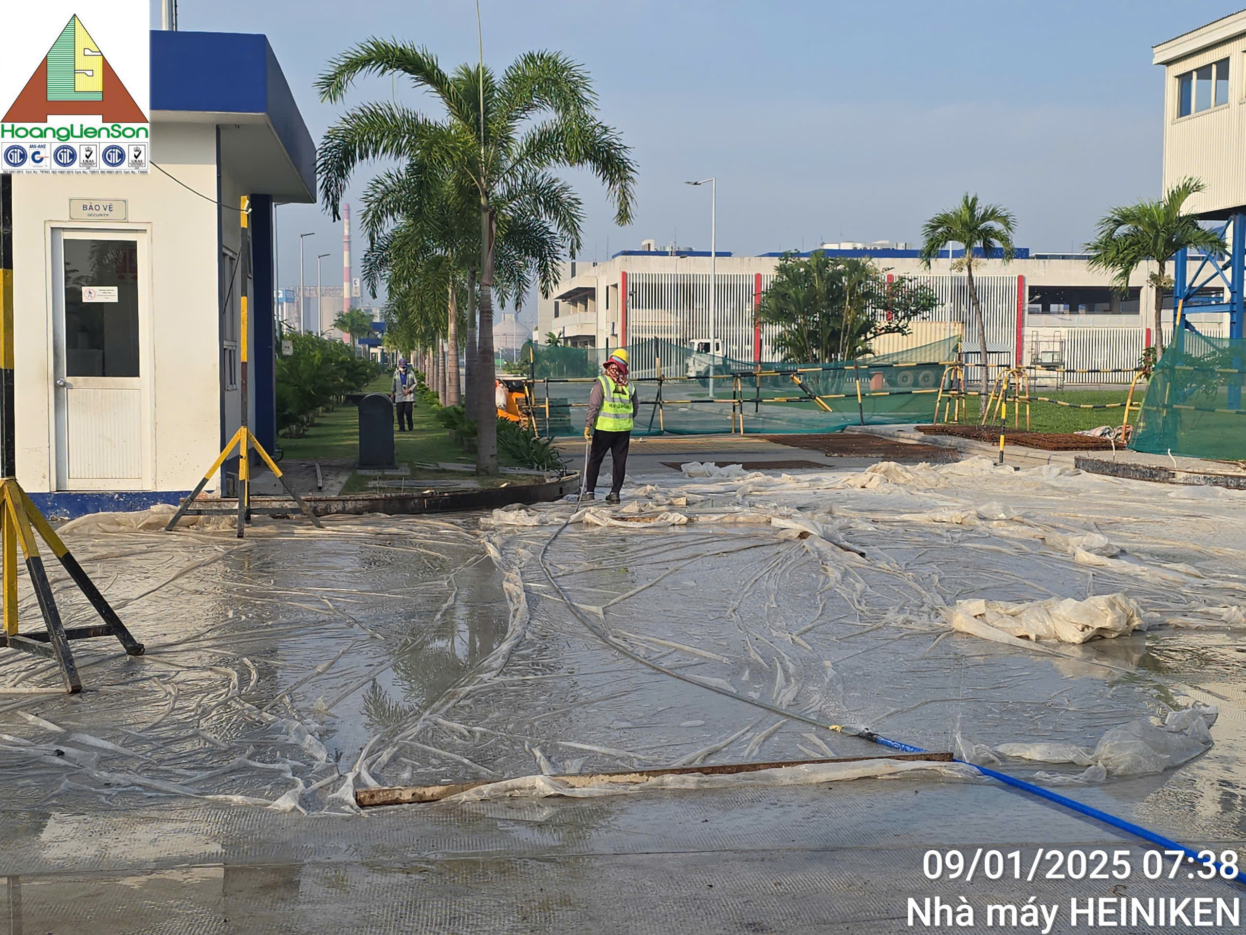 Nhà máy Bia HEINEKEN Việt Nam - Vũng Tàu - Cổng 1A, Đường nội bộ và Các công trình phụ trợ (2024)