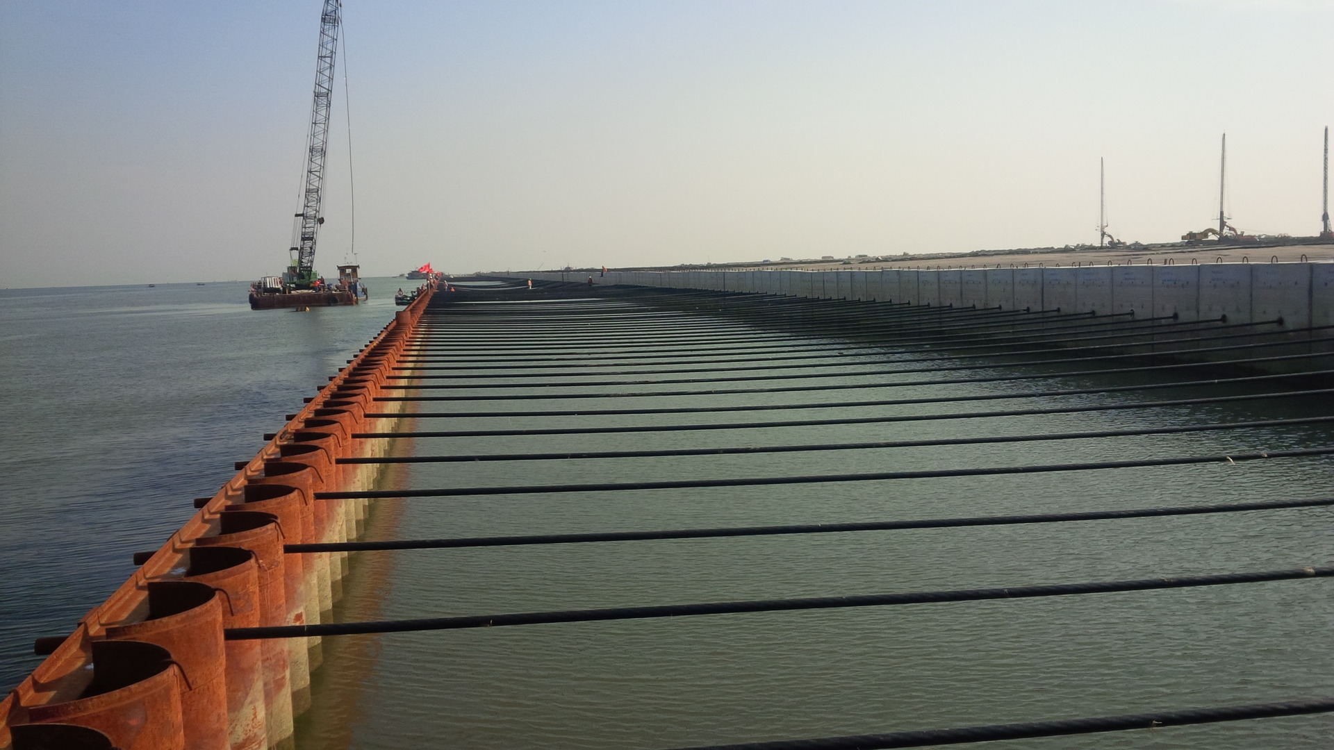 Xây dựng Hạ tầng Cảng LẠCH HUYỆN (Gói thầu 6)