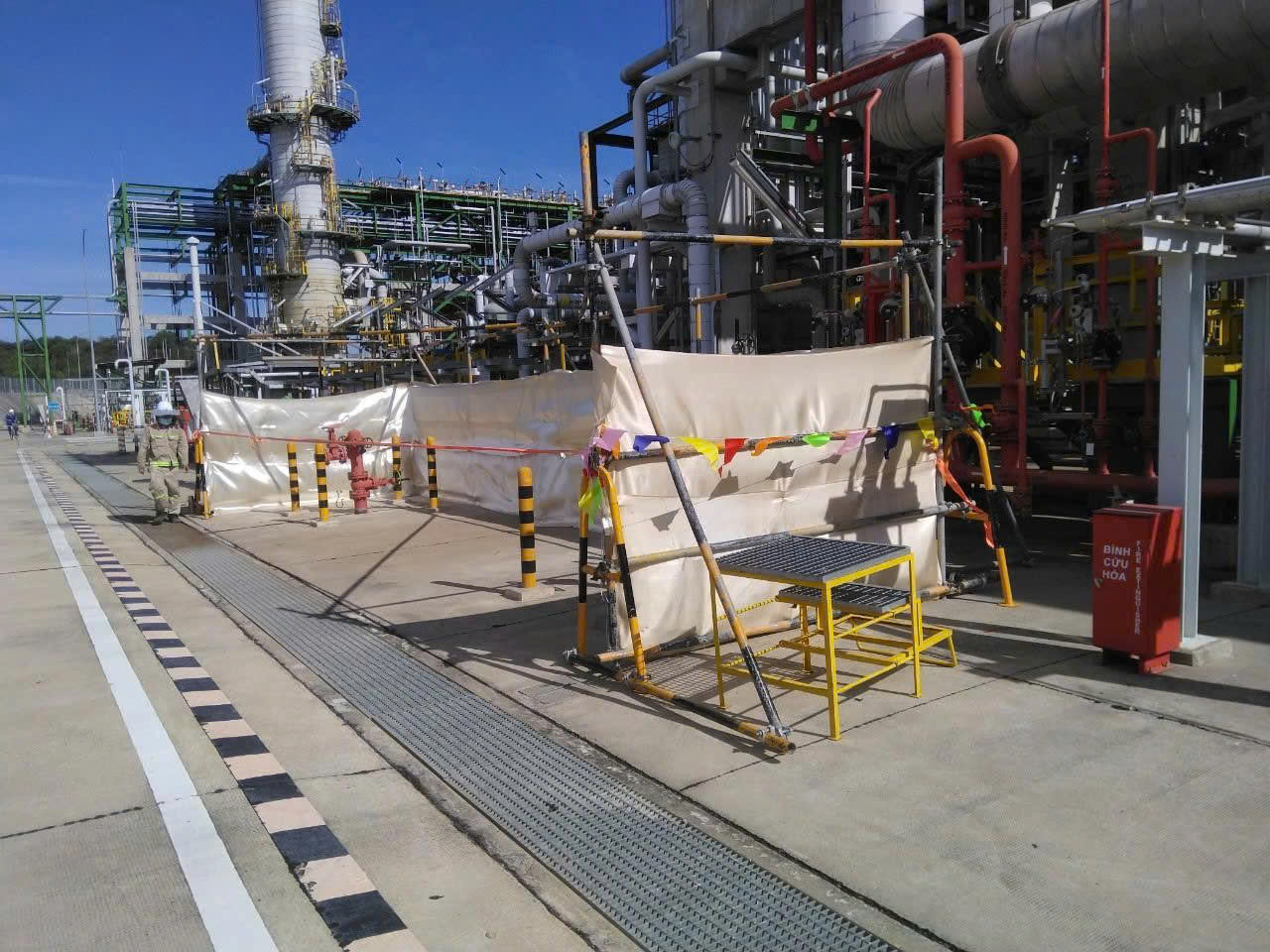 Dự án Cải tiến Tổ hợp Hóa dầu Miền Nam Việt Nam LSP - Gói Điều chỉnh Nhà máy Olefins, Công tác Xây dựng ngầm