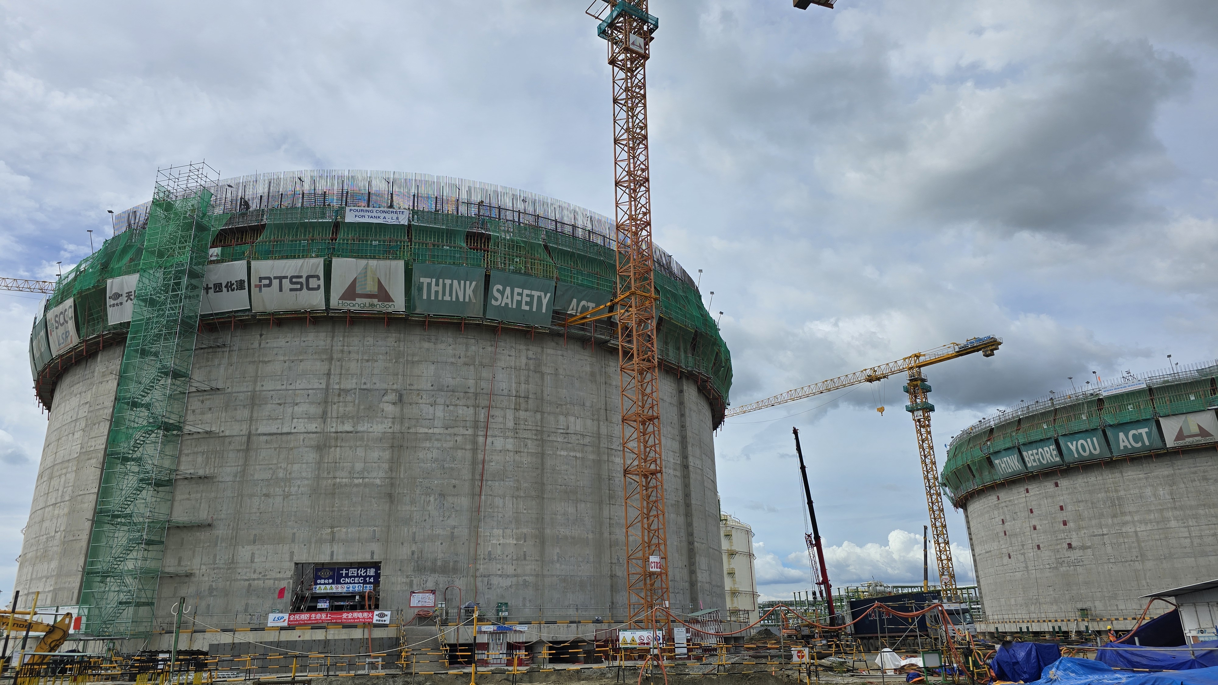 Dự án Cải tiến Tổ hợp Hóa dầu Miền Nam Việt Nam LSP - Gói bồn chứa LP Ethane