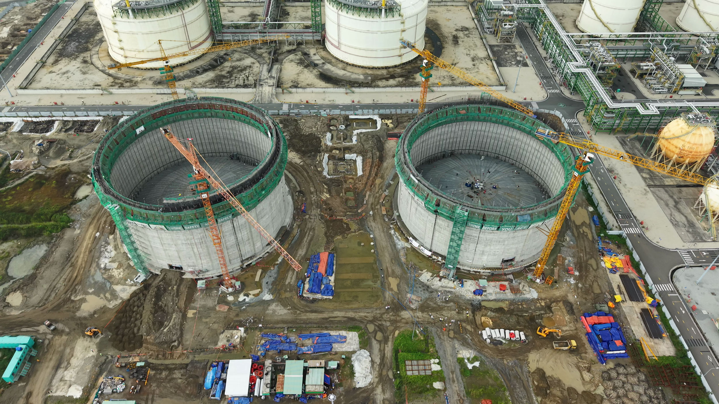 Dự án Cải tiến Tổ hợp Hóa dầu Miền Nam Việt Nam LSP - Gói bồn chứa LP Ethane