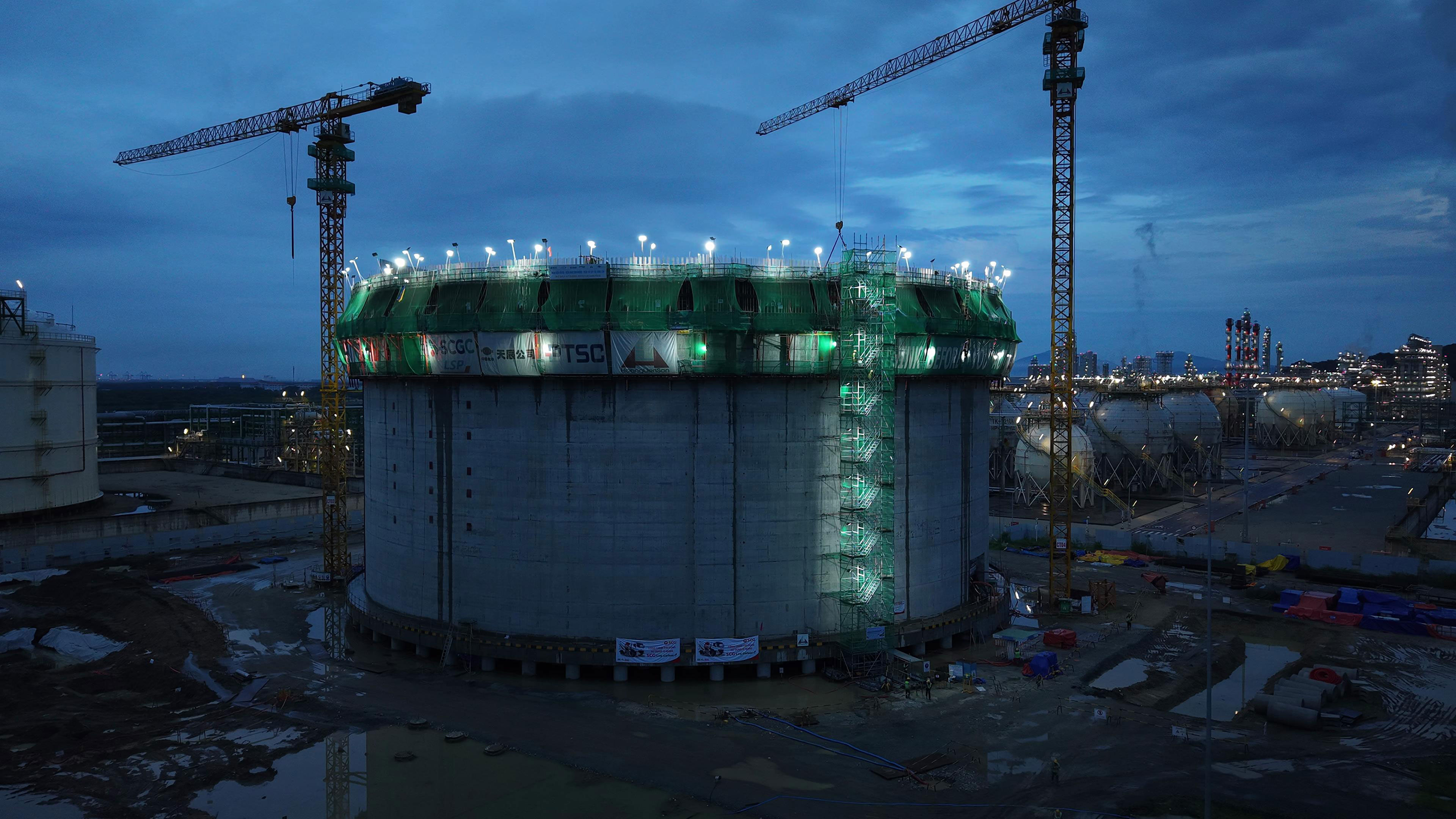 Dự án Cải tiến Tổ hợp Hóa dầu Miền Nam Việt Nam LSP - Gói bồn chứa LP Ethane