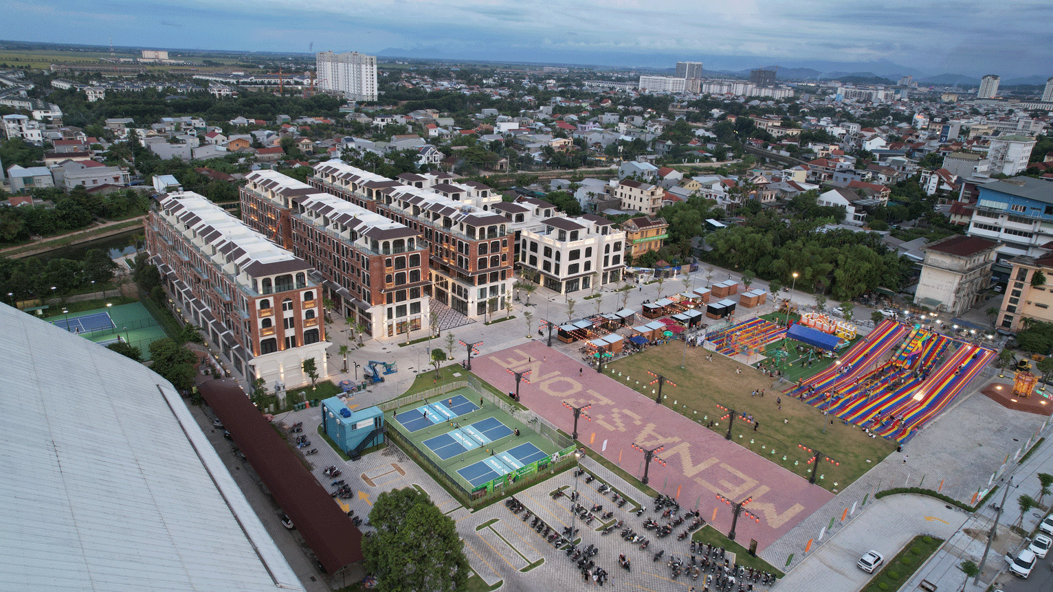 Tổ hợp Khu Dịch vụ và Thương mại MENAS ZONE Thành phố Huế