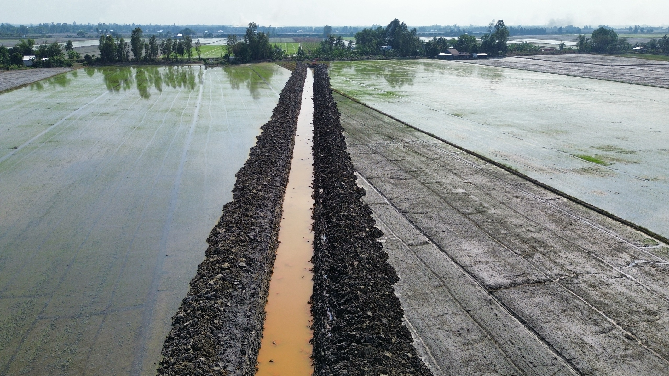 Thi công Tuyến ống bờ - Dự án Đường ống Dẫn khí Lô B - Ô MÔN