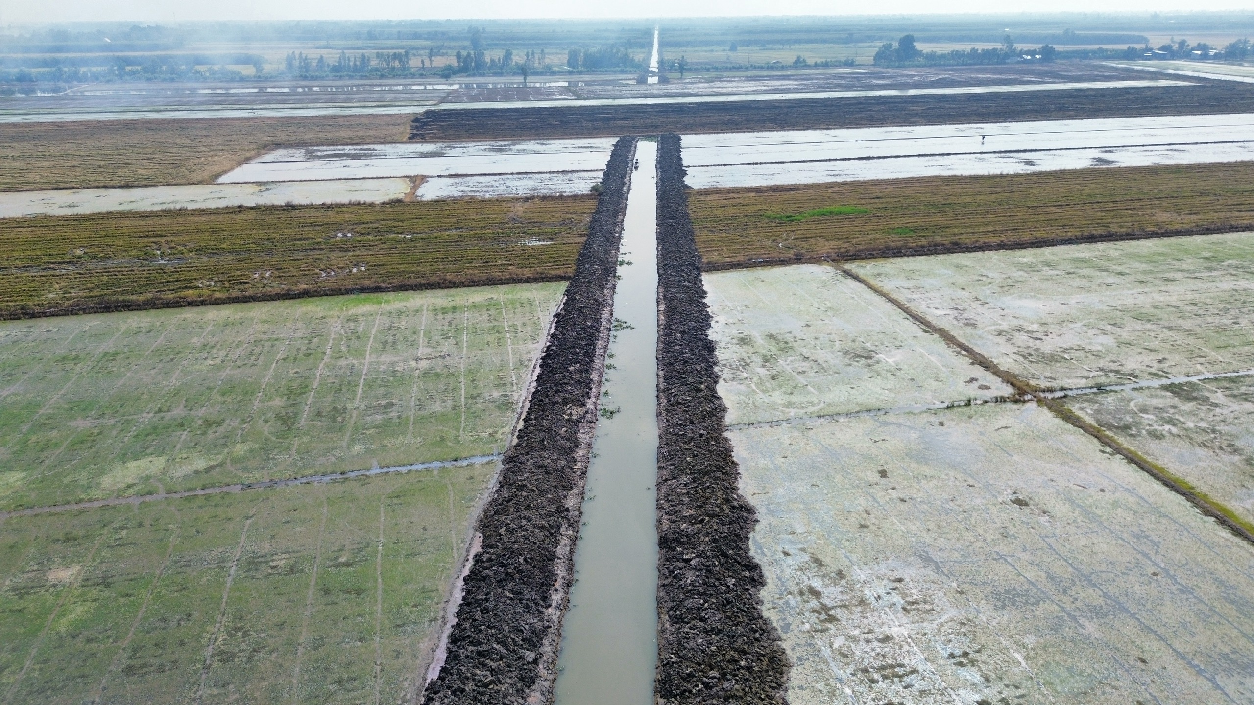 Thi công Tuyến ống bờ - Dự án Đường ống Dẫn khí Lô B - Ô MÔN