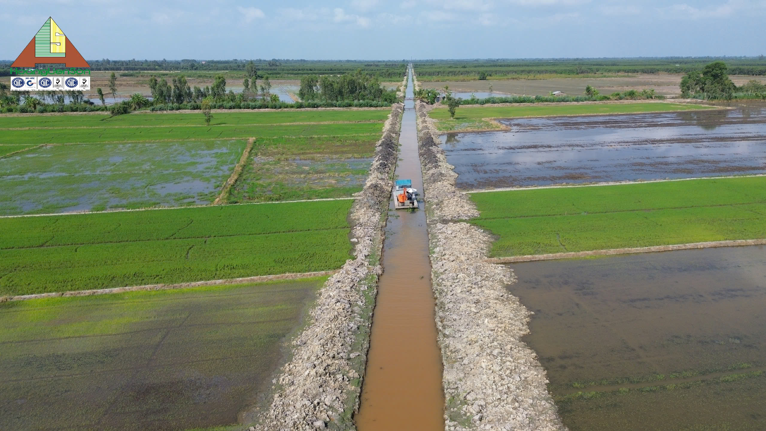 Thi công Tuyến ống bờ - Dự án Đường ống Dẫn khí Lô B - Ô MÔN