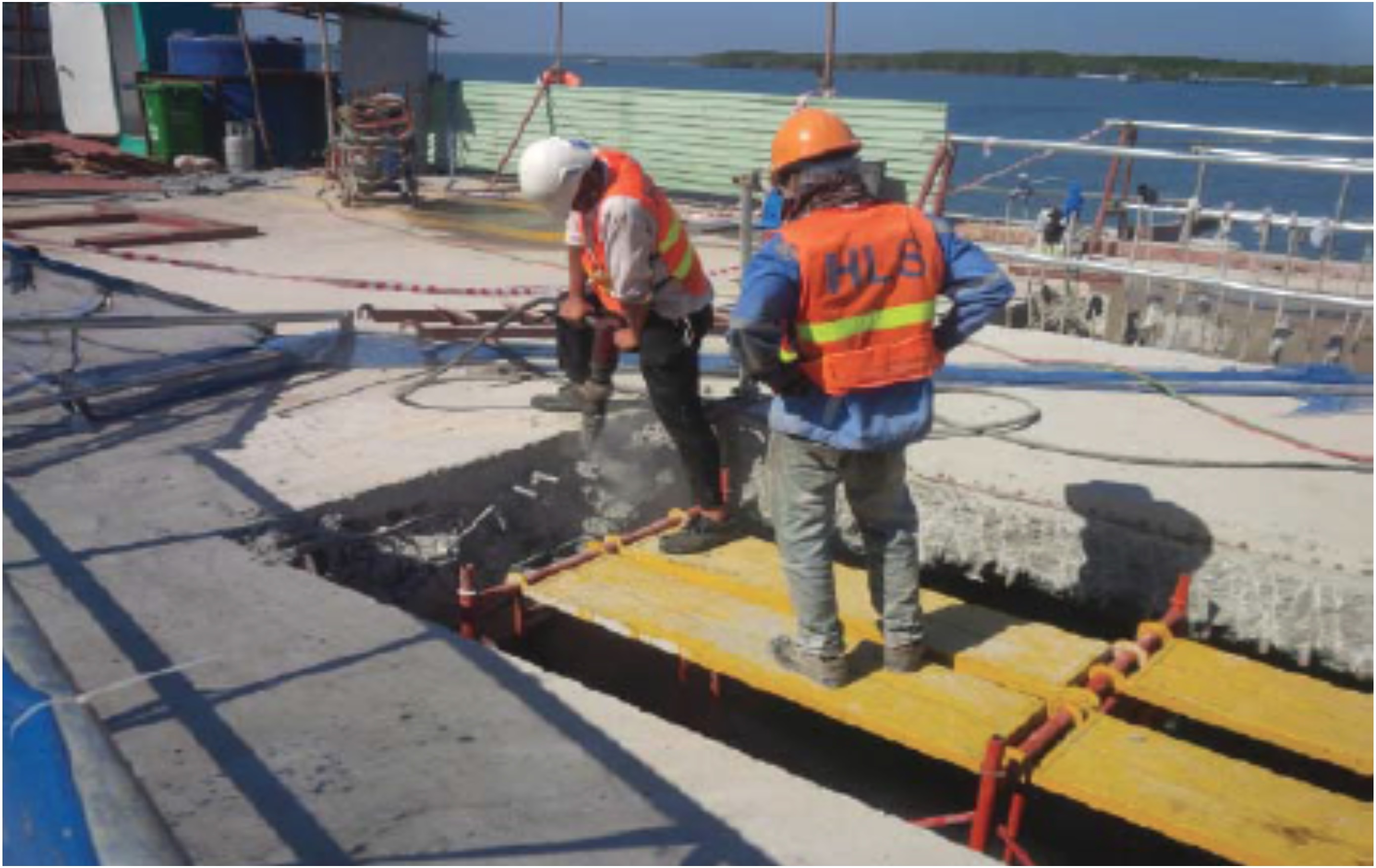 Sửa chữa Kết cấu Cầu cảng CMIT (2016)