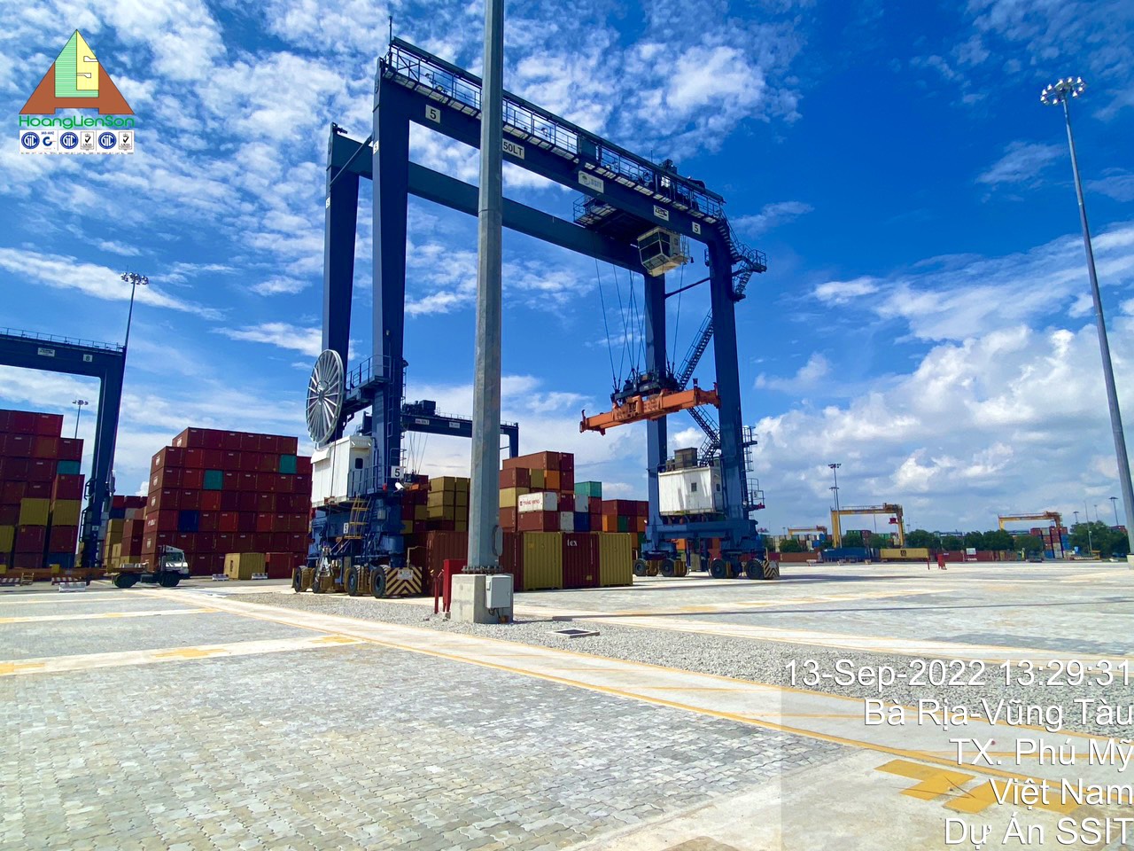 Cảng Quốc tế SP-SSA (SSIT) - Mở rộng Bãi chứa Container (2022)