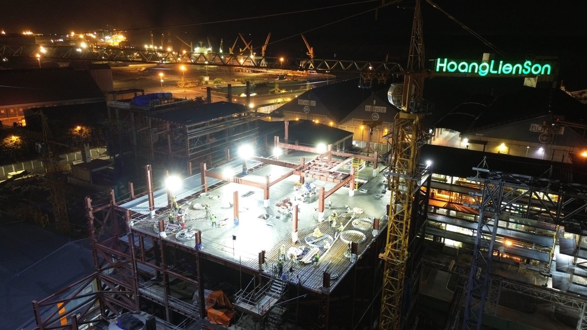 Nhà máy BUNGE (Vietnam Agribusiness Limited - VAL) - Dây chuyền Ép dầu Số 2