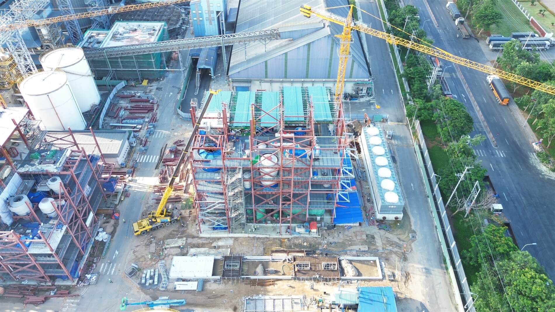 Nhà máy BUNGE (Vietnam Agribusiness Limited - VAL) - Dây chuyền Ép dầu Số 2