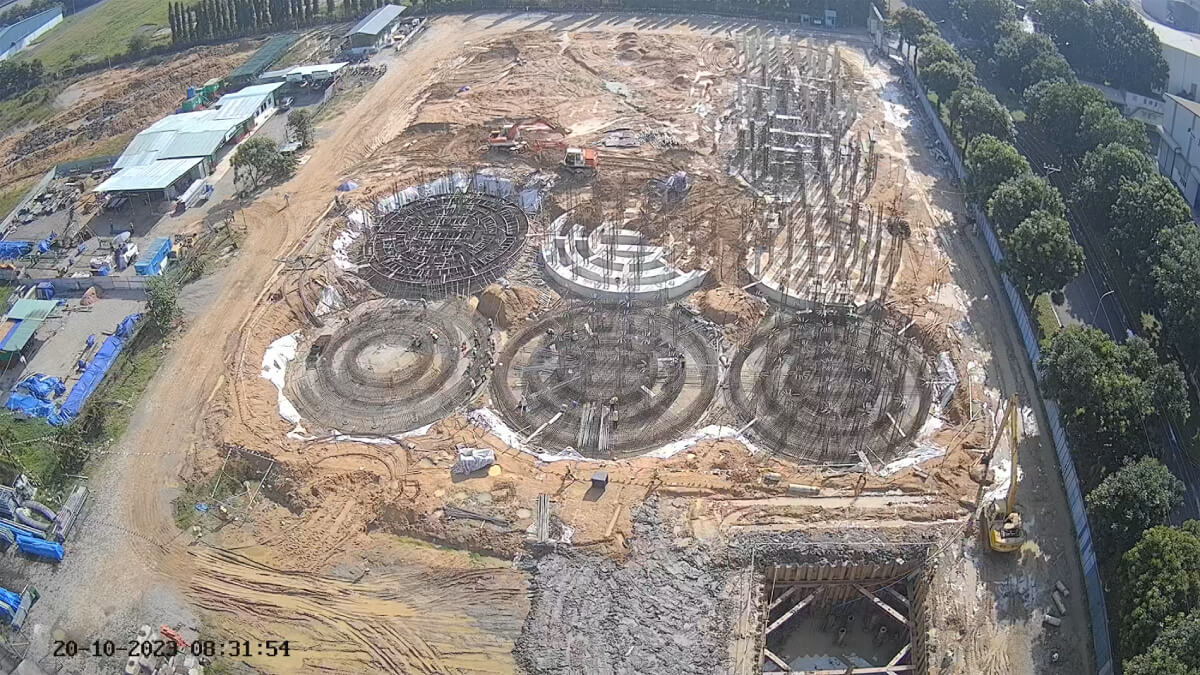 Mở rộng Nhà máy Bột mỳ MEKONG - Xây dựng Nhà Phối trộn & Silo chứa Bột mỳ