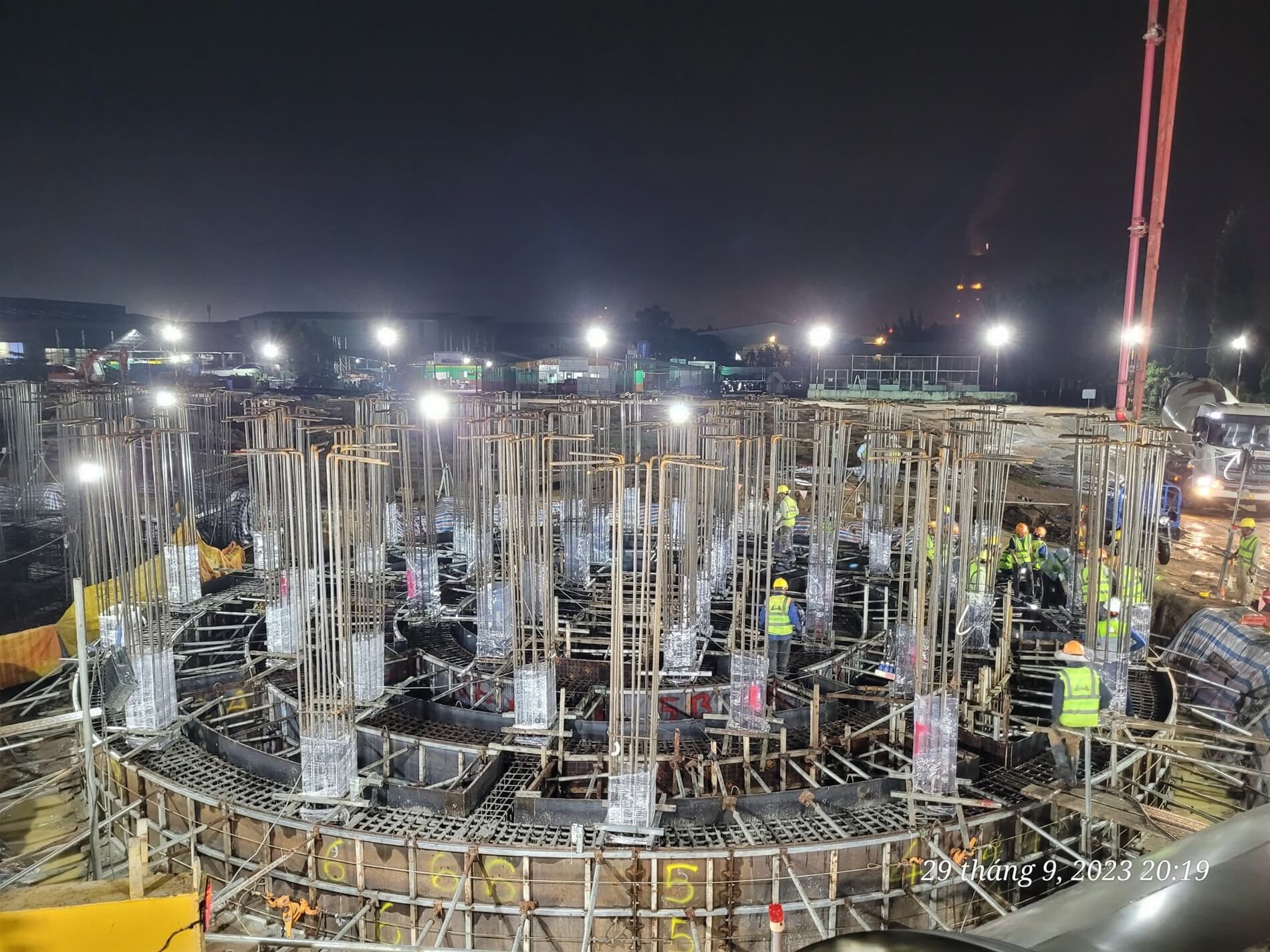 Mở rộng Nhà máy Bột mỳ MEKONG - Xây dựng Nhà Phối trộn & Silo chứa Bột mỳ