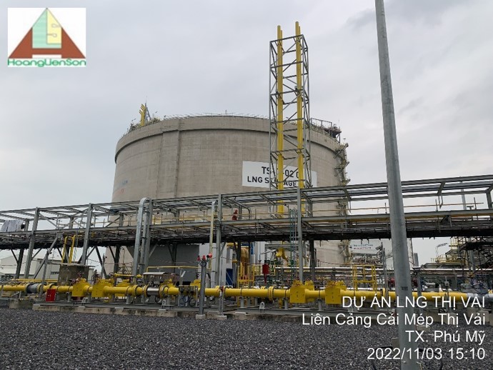 PVGAS - Cảng kho LNG 1 MMTPA THỊ VẢI