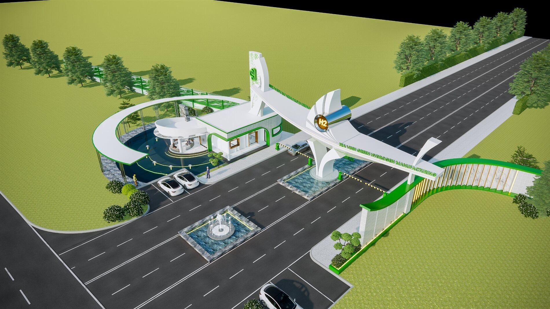 Nhà máy Sản xuất Hydro xanh TGS Trà Vinh